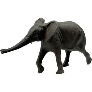 Unbranded Elephant Figurine Statue Textured Animal Sculpture Home Decor Good